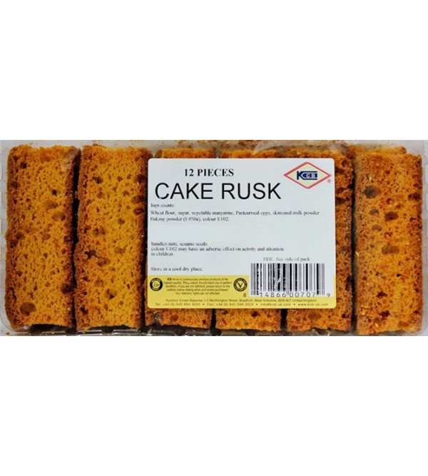 KCB Crispy Cake Rusk 12 pcs