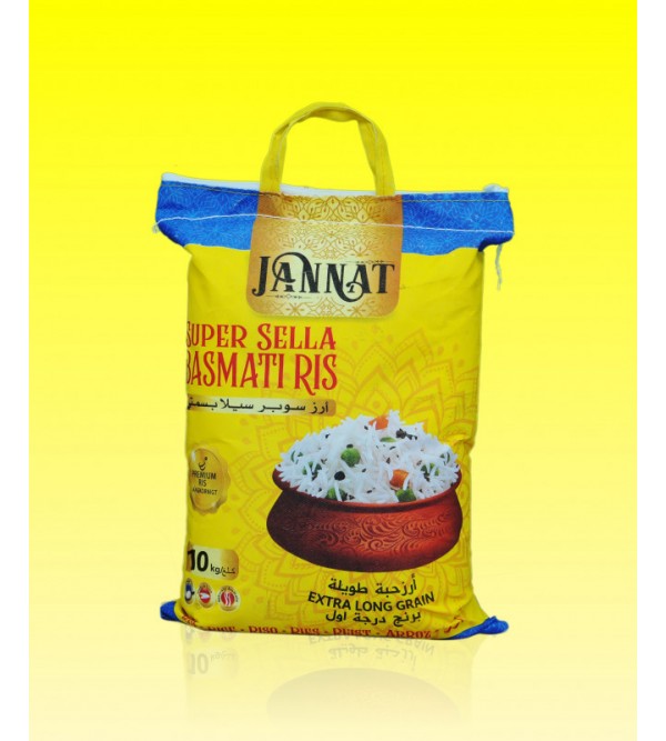 Jannat Super Sella Basmati Rice(10kg)