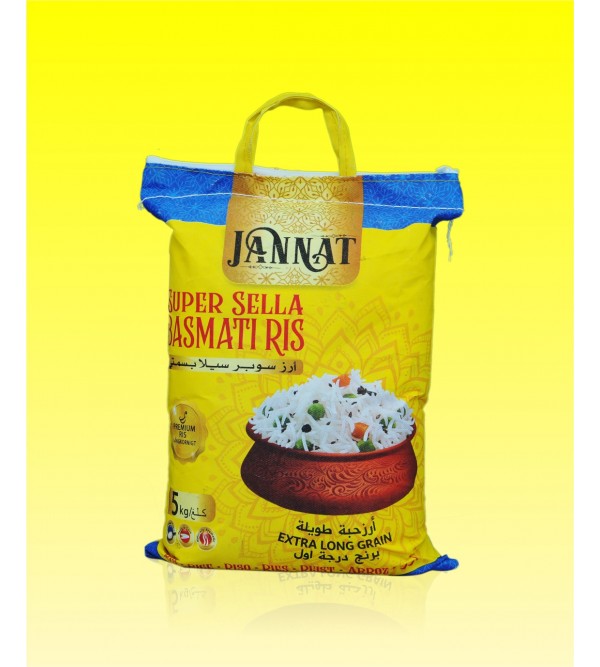 Jannat Super Sella Basmati Rice(5kg)